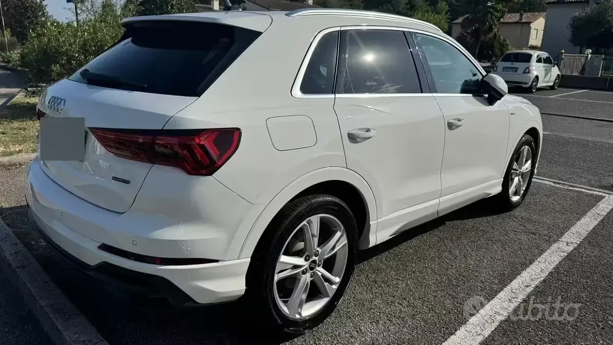 Usata Audi Q3 S-Line 150 CV (110 kW) 2021 Bianco SUV