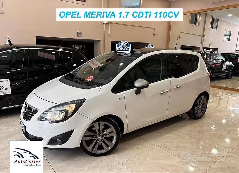 Usata Opel Meriva 110 CV (80 kW) 2012 Bianco Monovolume