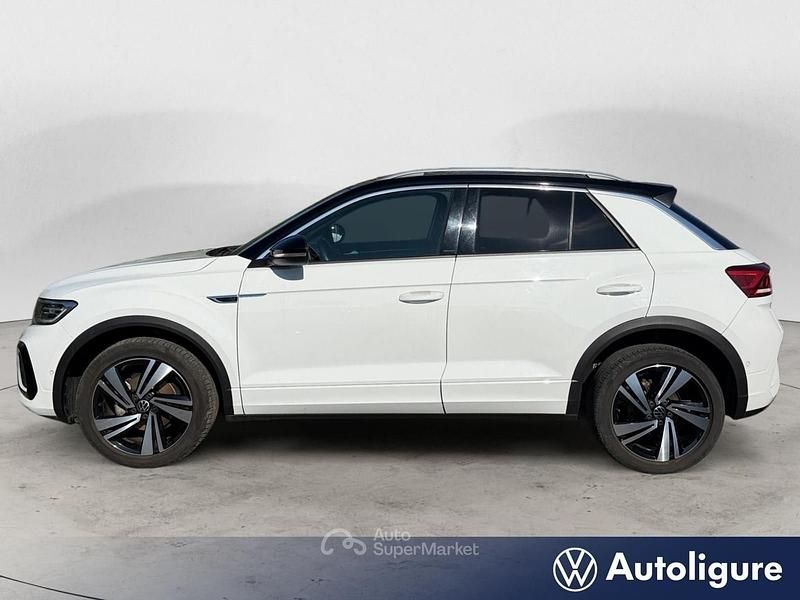 Usata VW T-Roc R-line 110 CV (80 kW) 2023 Bianco SUV
