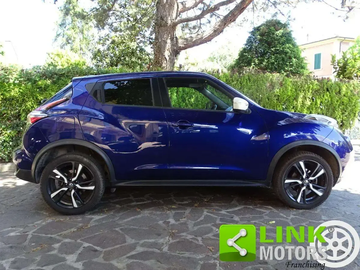 Usata Nissan Juke N-Connecta 110 CV (80 kW) 2016 Blu SUV