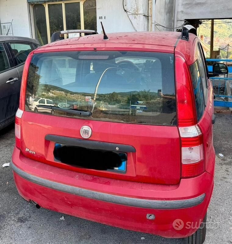 Usata Fiat Panda 69 CV (50 kW) 2011 Rosso Utilitaria