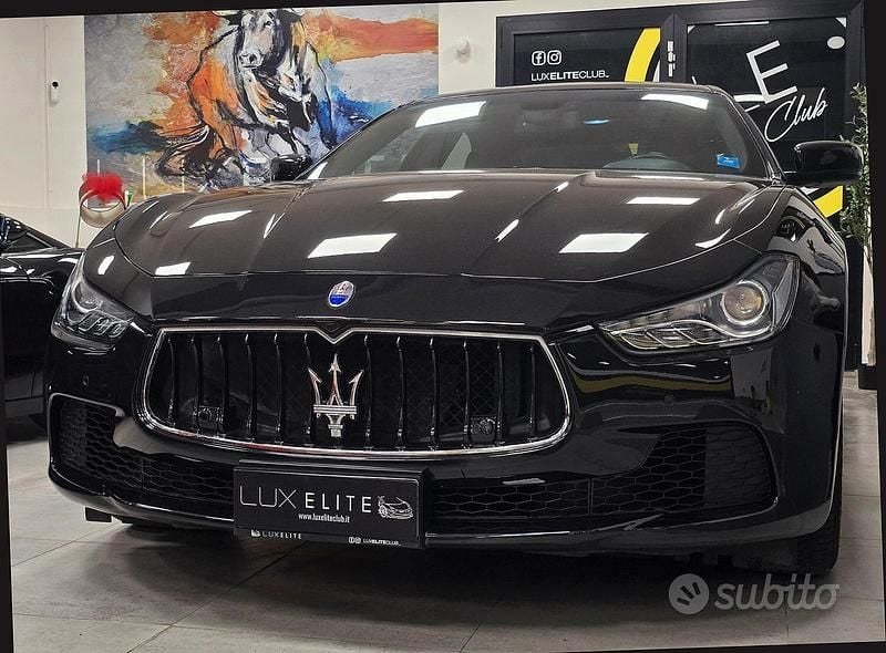 Usata Maserati Ghibli 250 CV (183 kW) 2014 Nero Berlina