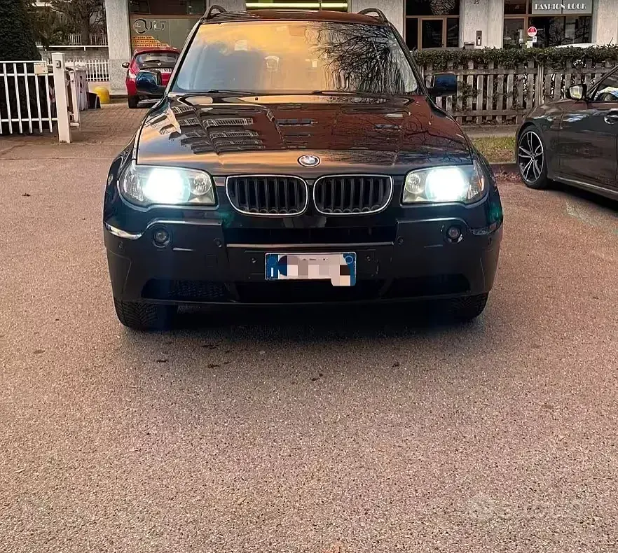Usata BMW X3 177 CV (130 kW) 2007 Nero SUV