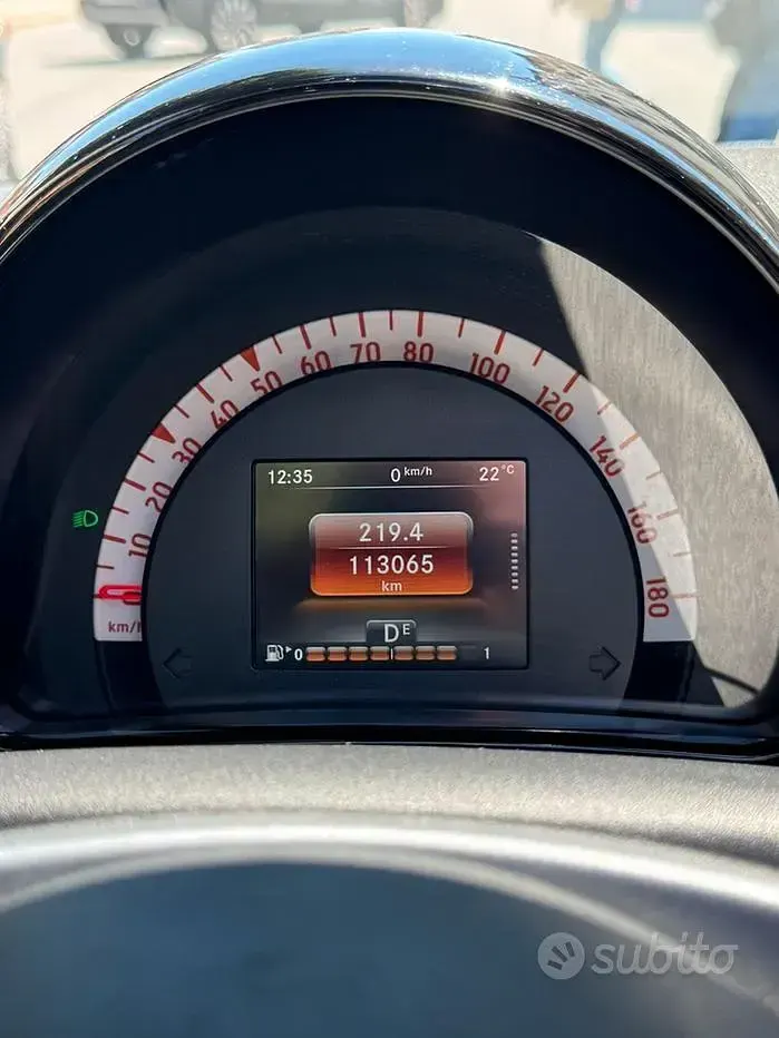 Usata Smart ForTwo Cabrio Passion 90 CV (66 kW) 2017 Grigio Cabrio