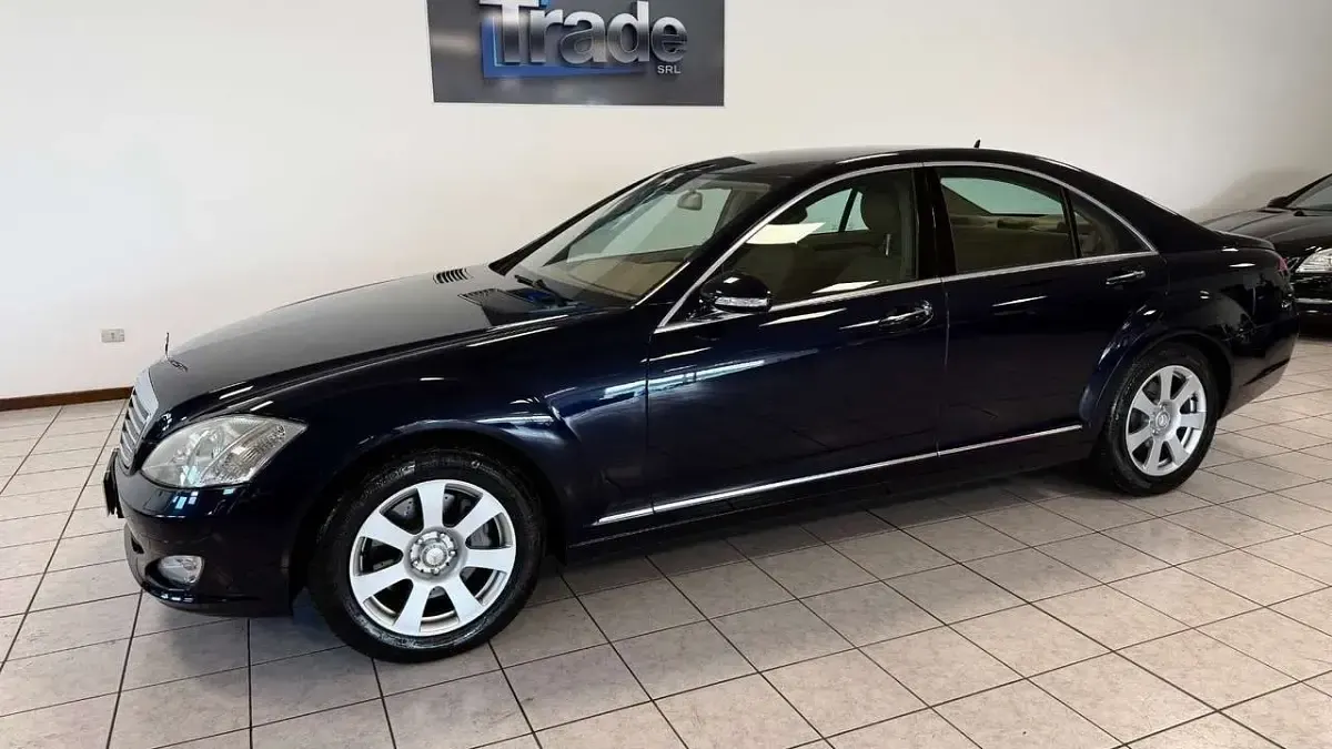 Usata Mercedes S350 272 CV (200 kW) 2006 Blu Berlina