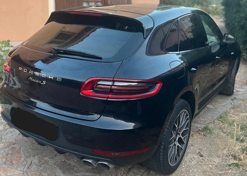 Usata Porsche Macan 340 CV (250 kW) 2015 Nero SUV