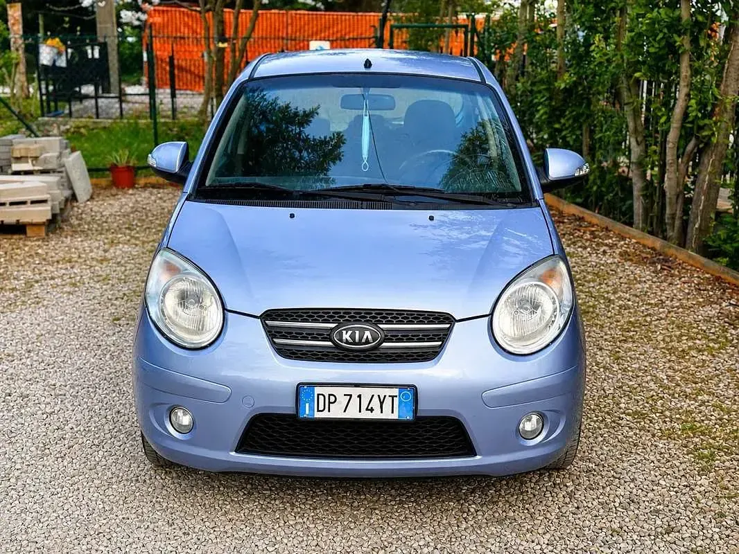 Usata Kia Picanto 65 CV (47 kW) 2008 Blu Utilitaria