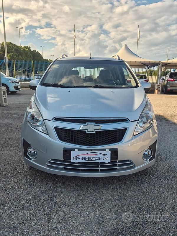 Usata Chevrolet Spark LS 65 CV (47 kW) 2011 Grigio Utilitaria