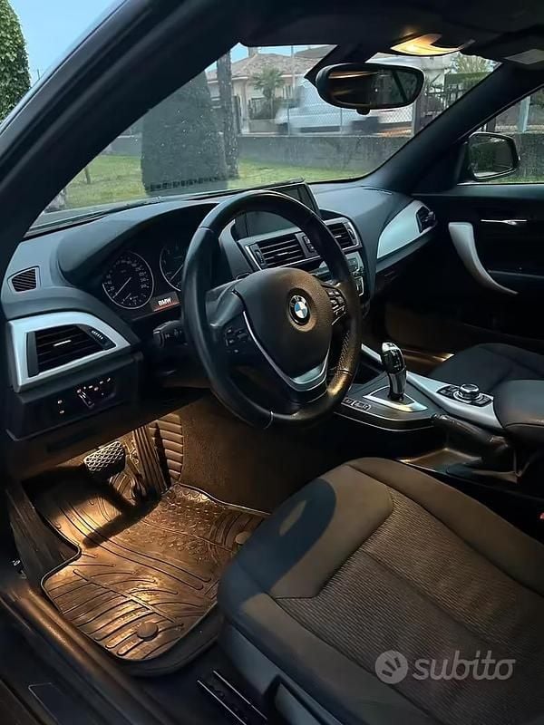 Usata BMW 218 Advantage 150 CV (110 kW) 2016 Nero Cabrio