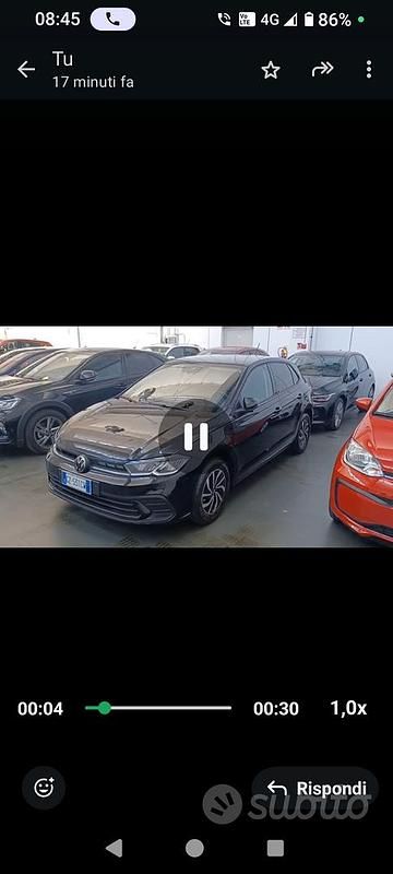 Nuova VW Polo Edition 80 CV (58 kW) 2025 Nero Berlina