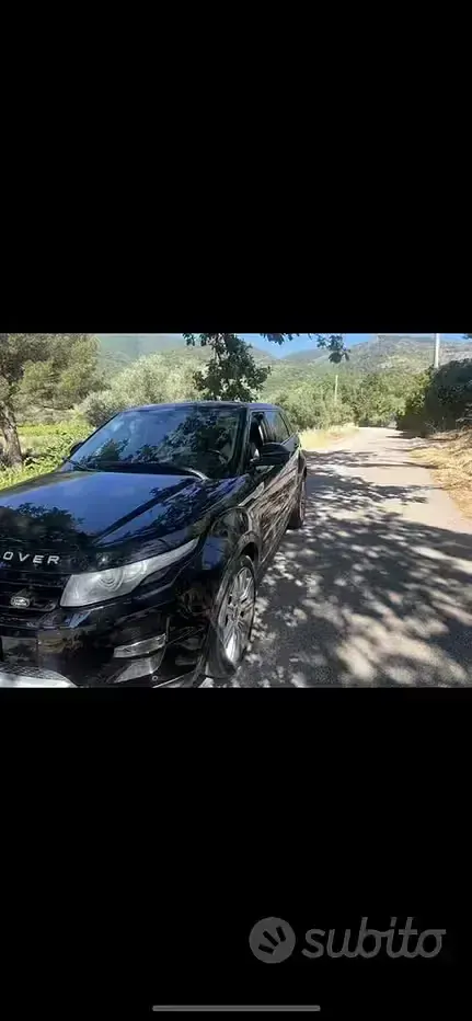 Usata Land Rover Range Rover evoque 190 CV (139 kW) 2013 Nero SUV