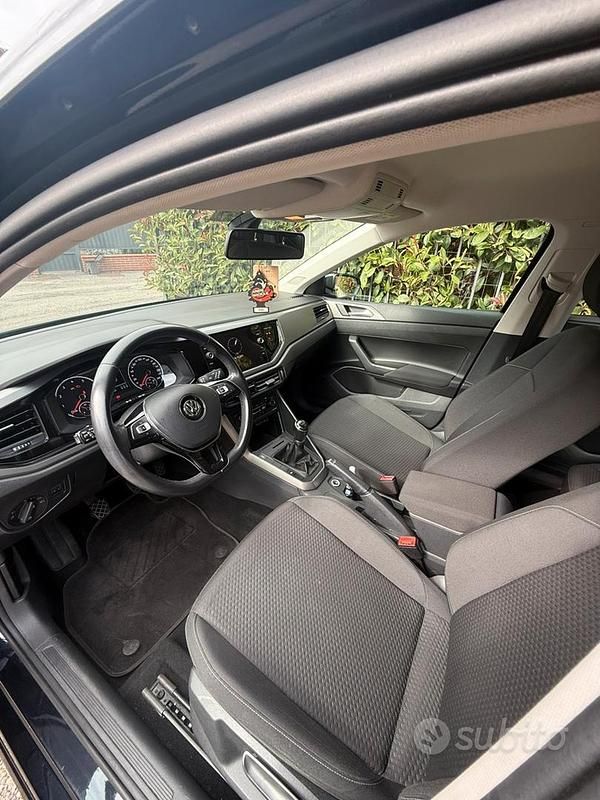 Usata VW Polo Highline 90 CV (66 kW) 2018 Nero Berlina