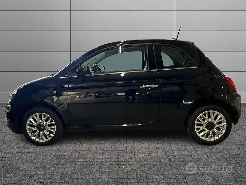Usata Fiat 500 Lounge 69 CV (50 kW) 2016 Nero Berlina