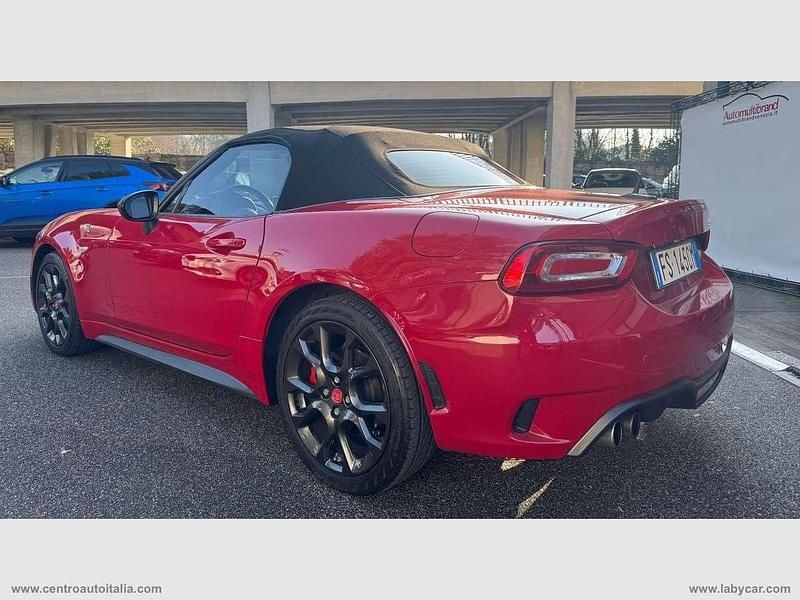 Usata Fiat 124 Spider Anniversary 140 CV (102 kW) 2018 Rosso Cabrio
