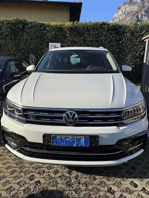 Usata VW Tiguan R-line 177 CV (130 kW) 2019 Bianco SUV