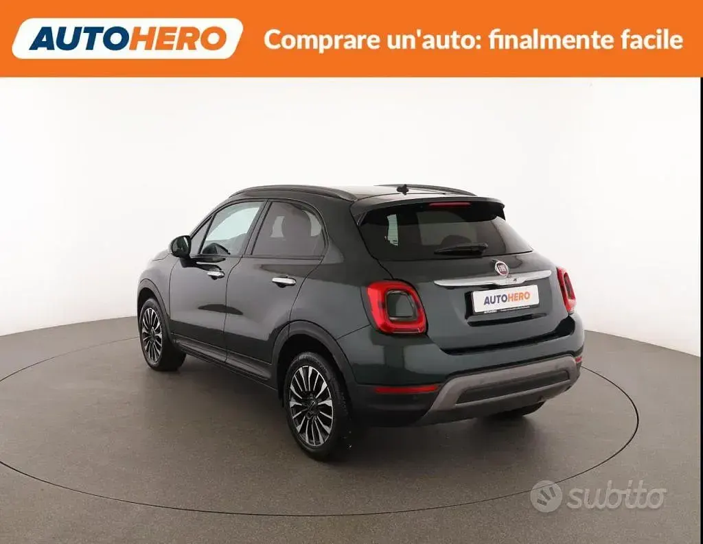 Usata Fiat 500X Cross 151 CV (111 kW) 2018 Verde SUV