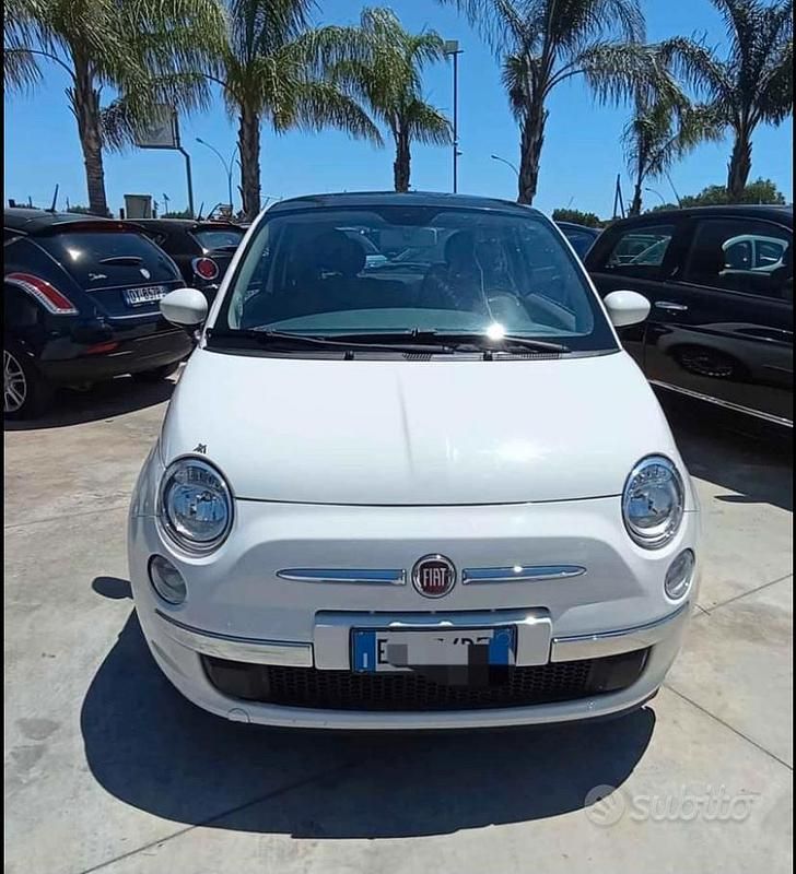 Usata Fiat 500 Pop 69 CV (50 kW) 2012 Bianco Utilitaria