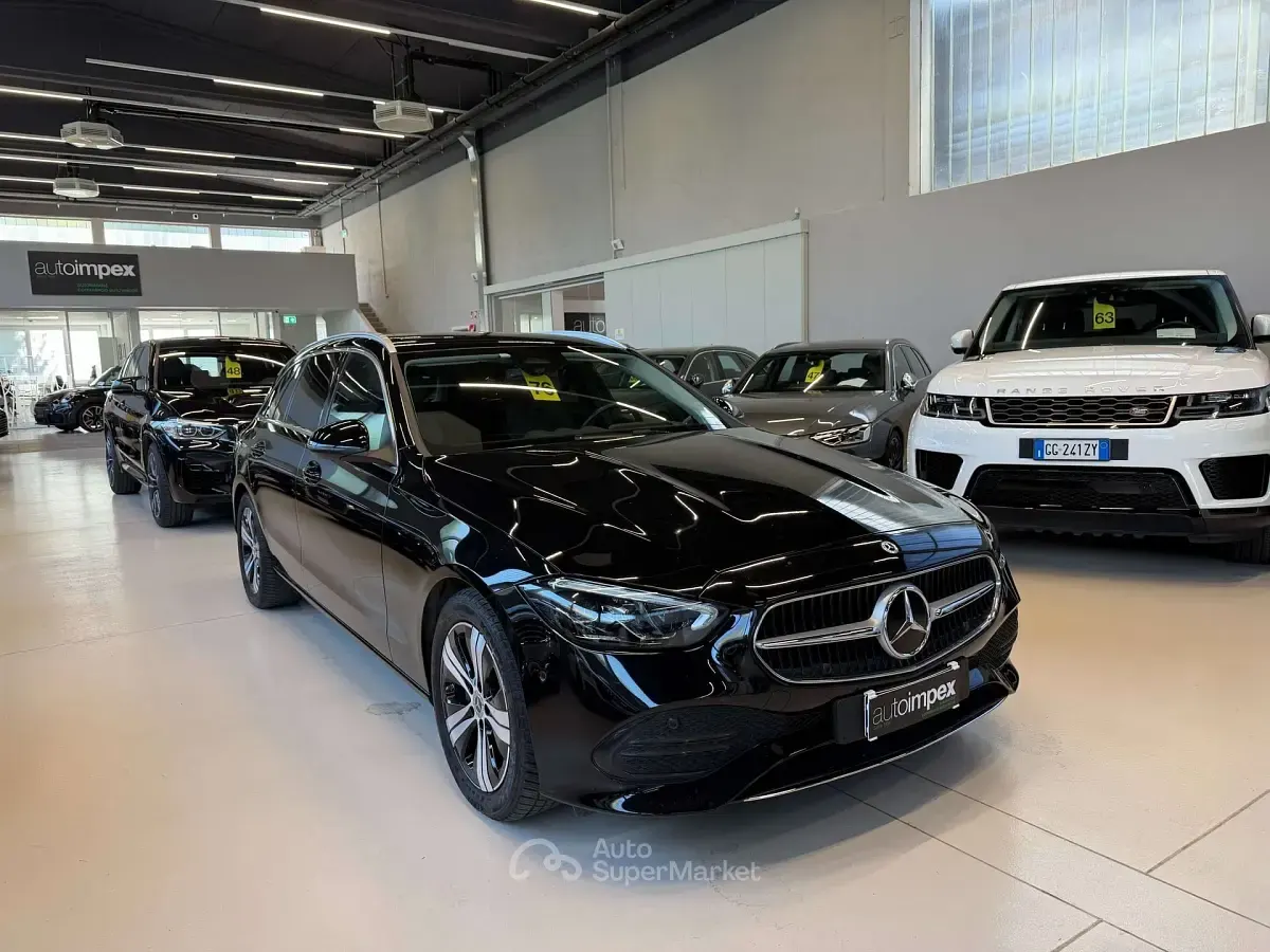 Brugt Mercedes C220 200 HK (147 kW) 2023 Sort Stationcar