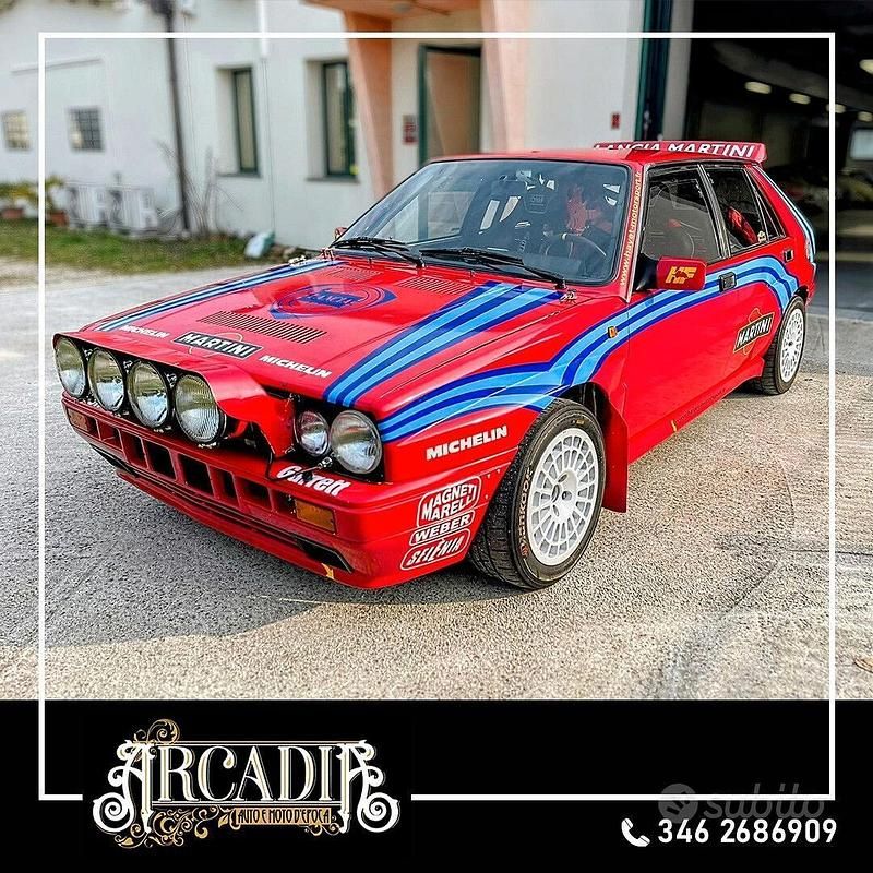 Usata Lancia Delta 244 CV (179 kW) 1989 Rosso Utilitaria