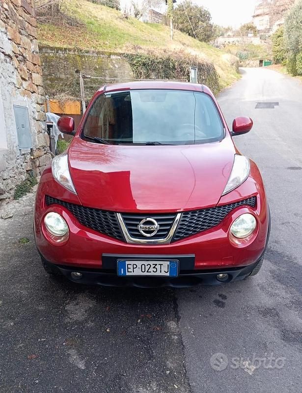 Usata Nissan Juke 110 CV (80 kW) 2013 Rosso SUV