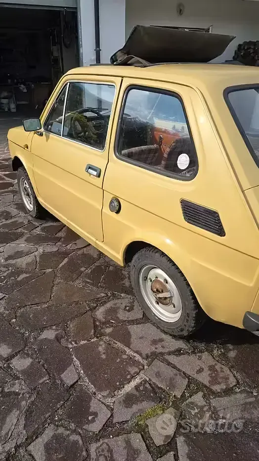 Usata Fiat 126 24 CV (17 kW) 1982 Giallo Utilitaria