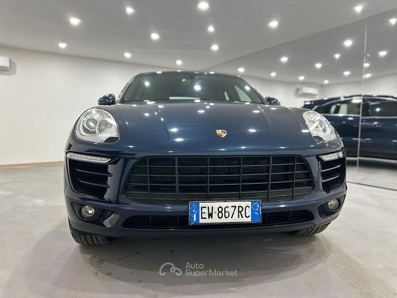 Usata Porsche Macan 250 CV (183 kW) 2014 Blu SUV