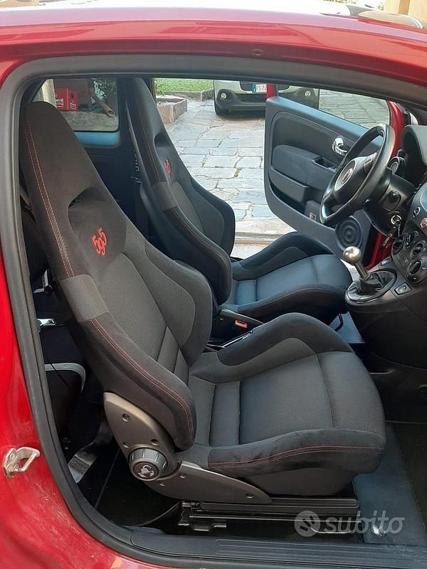 Usata Abarth 595 Competizione 180 CV (132 kW) 2015 Rosso Berlina