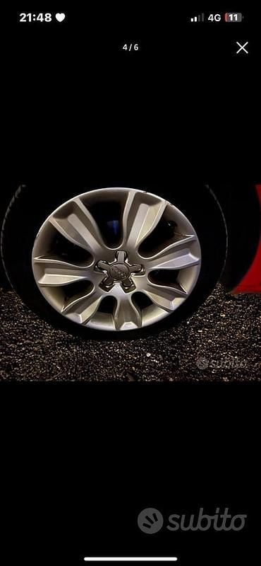 Usata Audi A1 2015 Rosso Utilitaria