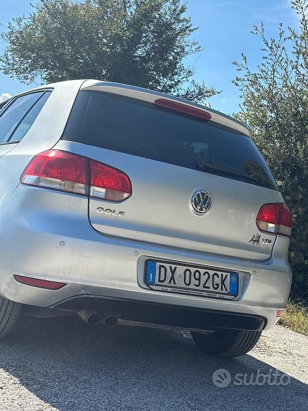 Usata VW Golf VI Comfortline 110 CV (80 kW) 2009 Grigio Utilitaria