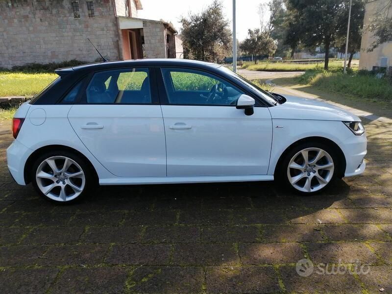 Usata Audi A1 116 CV (85 kW) 2016 Bianco Utilitaria
