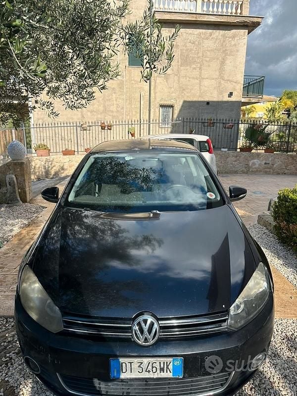 Usata VW Golf VI 140 CV (102 kW) 2009 Nero Utilitaria