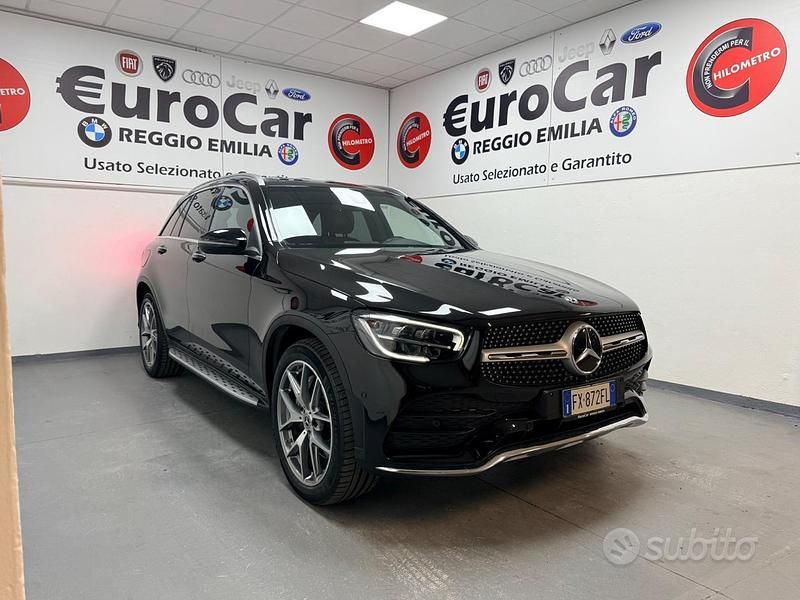 Usata Mercedes GLC300 Premium Plus 245 CV (180 kW) 2019 Nero SUV