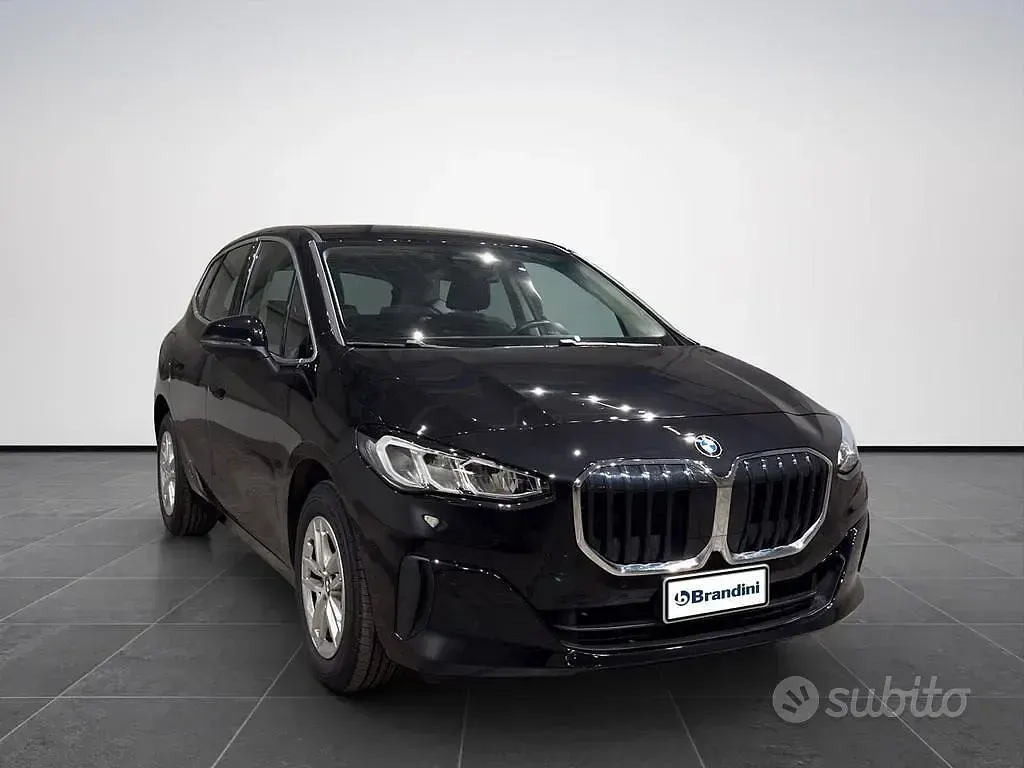 Usata BMW 218 Active Tourer 136 CV (100 kW) 2022 Nero Monovolume