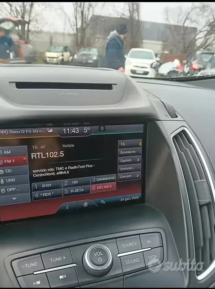 Usata Ford C-MAX 95 CV (69 kW) 2016 Blu Monovolume