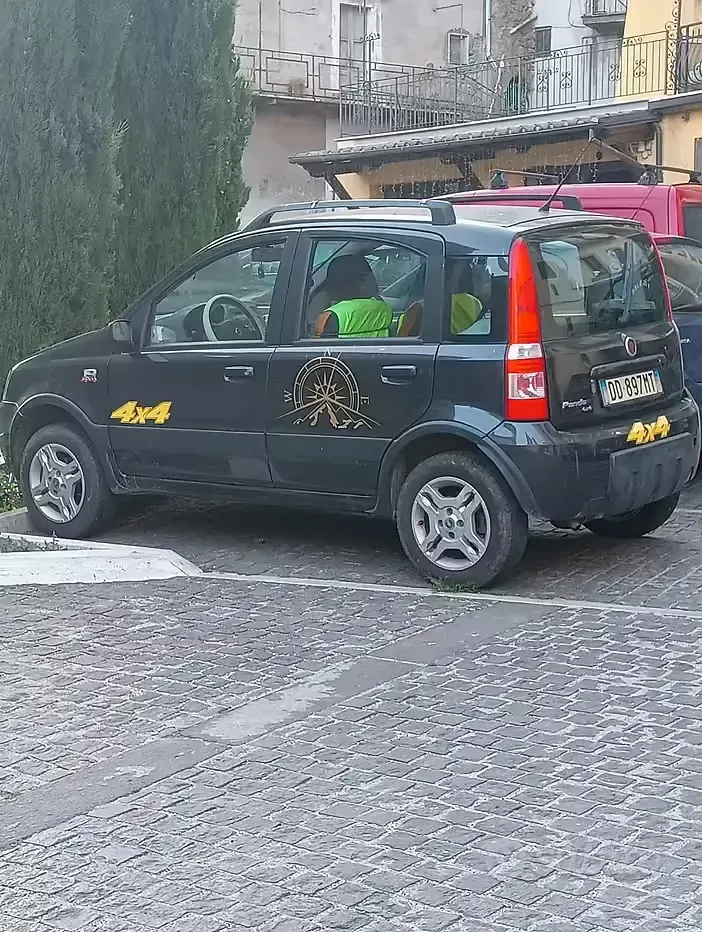 Usata Fiat Panda 4x4 60 CV (44 kW) 2006 Nero Utilitaria