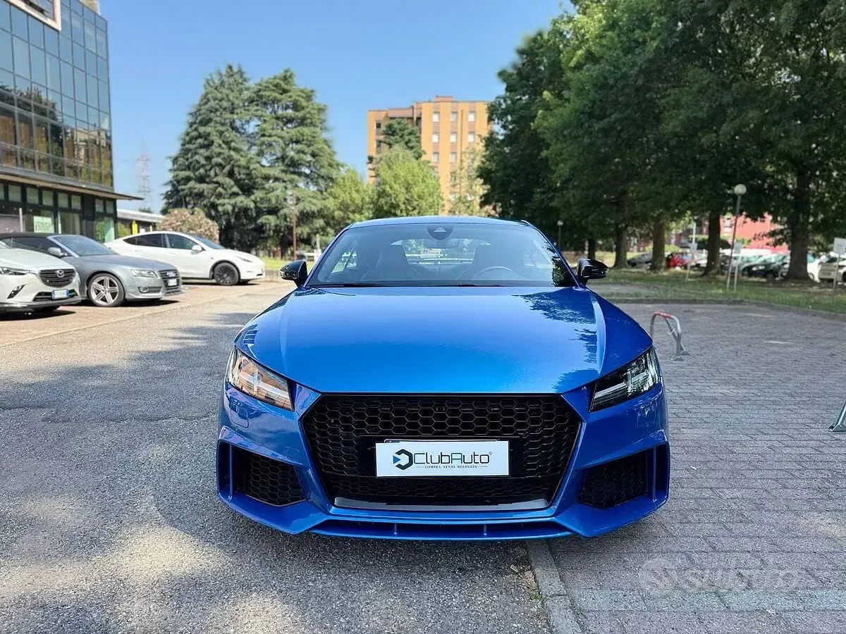 Usata Audi TT S-Line 230 CV (169 kW) 2018 Bluazzurro Coupé