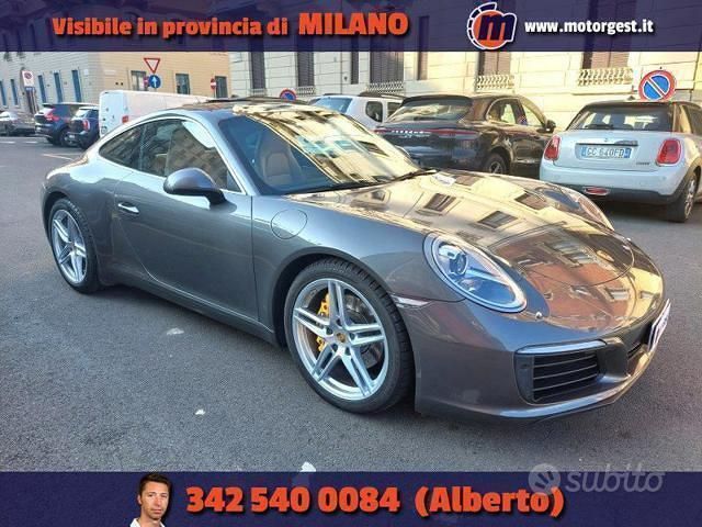 Grigio scuro Usata 2016 Porsche 911 Carrera Coupé | 91.500 € (Buon prezzo) - Immagine 1/4