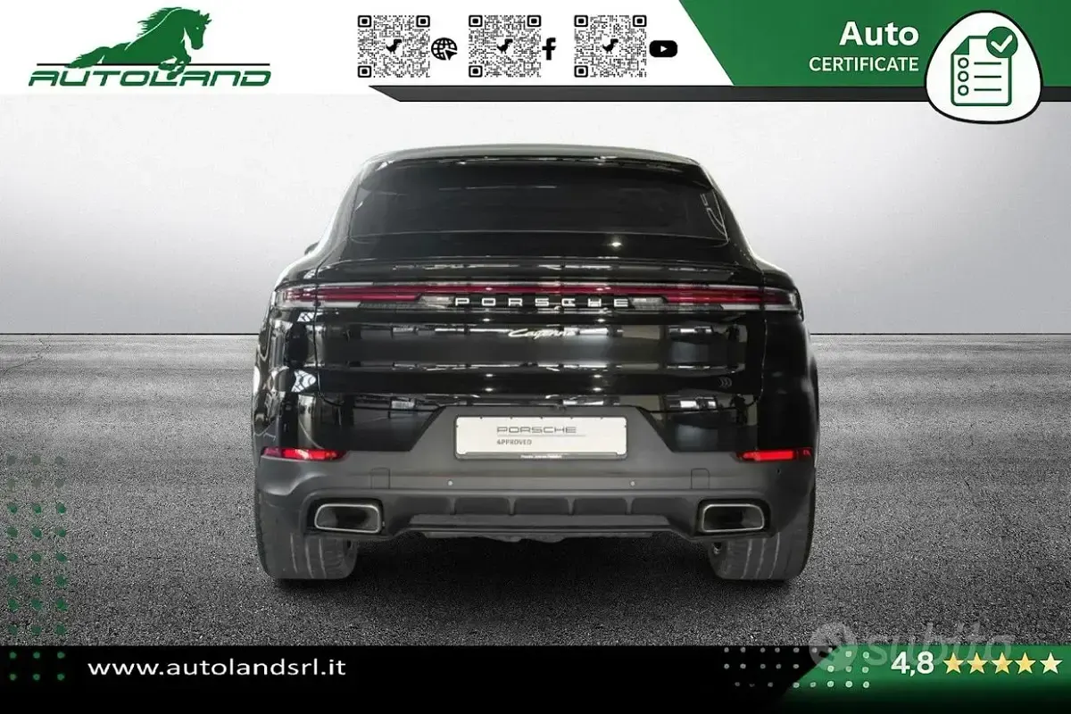 Usata Porsche Cayenne 470 CV (345 kW) 2024 Nero SUV