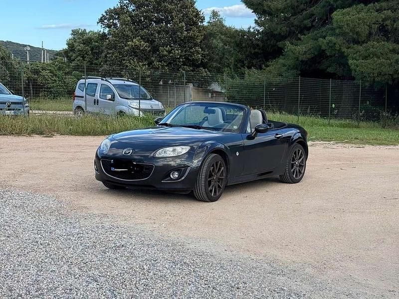 Usata Mazda MX5 126 CV (92 kW) 2011 Nero Cabrio