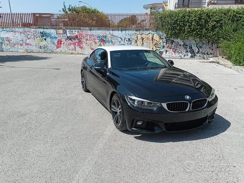 Usata BMW 430 Cabriolet 252 CV (185 kW) 2017 Nero Cabrio