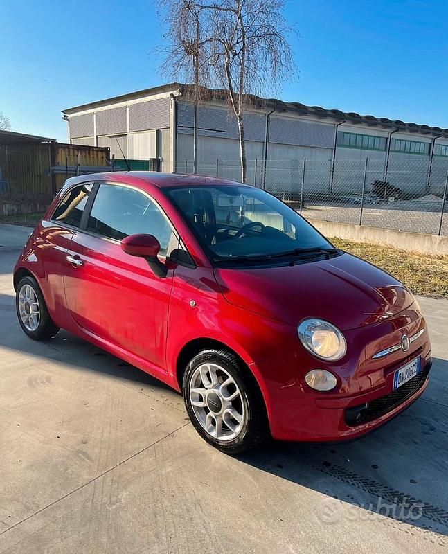 Usata Fiat 500 2008 Rosso Berlina