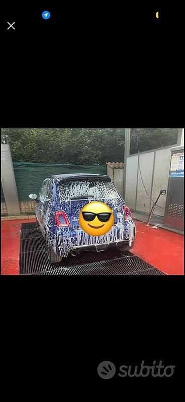 Usata Abarth 500 2017 Blu Berlina