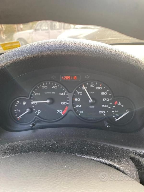 Usata Peugeot 206 75 CV (55 kW) 2006 Grigio Berlina