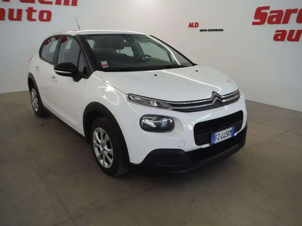 Usata Citroën C3 102 CV (75 kW) 2019 Bianco Utilitaria