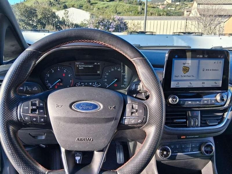 Usata Ford Fiesta ST-Line 101 CV (74 kW) 2019 Blu Utilitaria