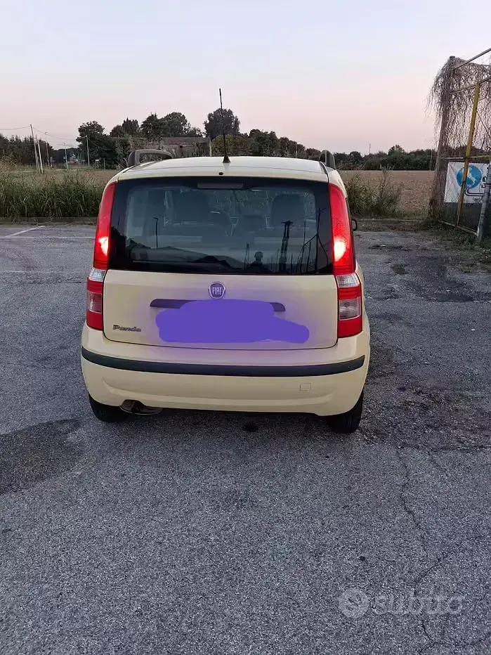 Usata Fiat Panda 2009 Giallo Utilitaria