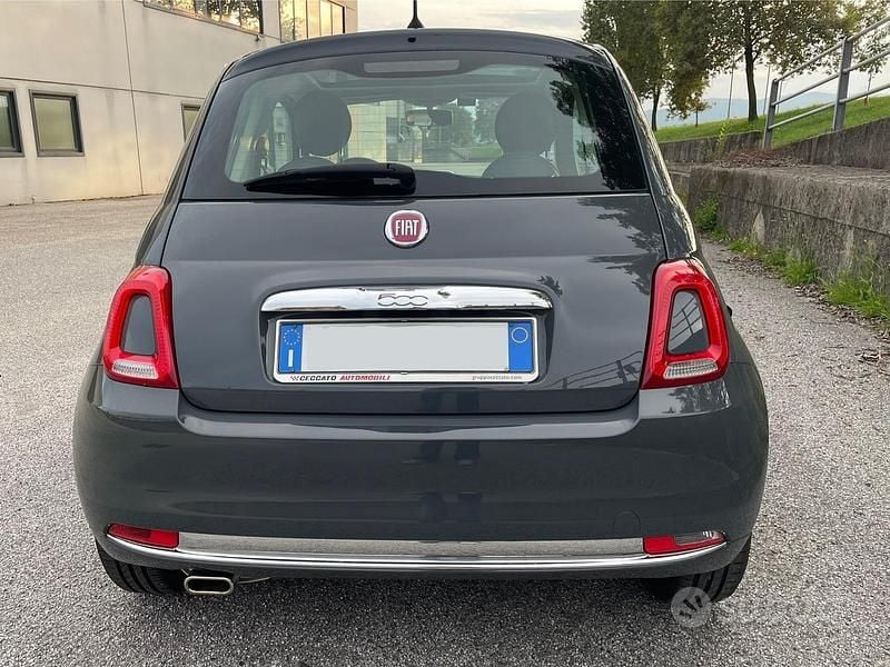 Usata Fiat 500 Lounge 69 CV (50 kW) 2017 Grigio Utilitaria