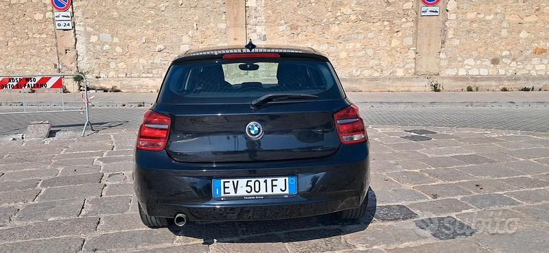 Usata BMW 114 2014 Nero Utilitaria