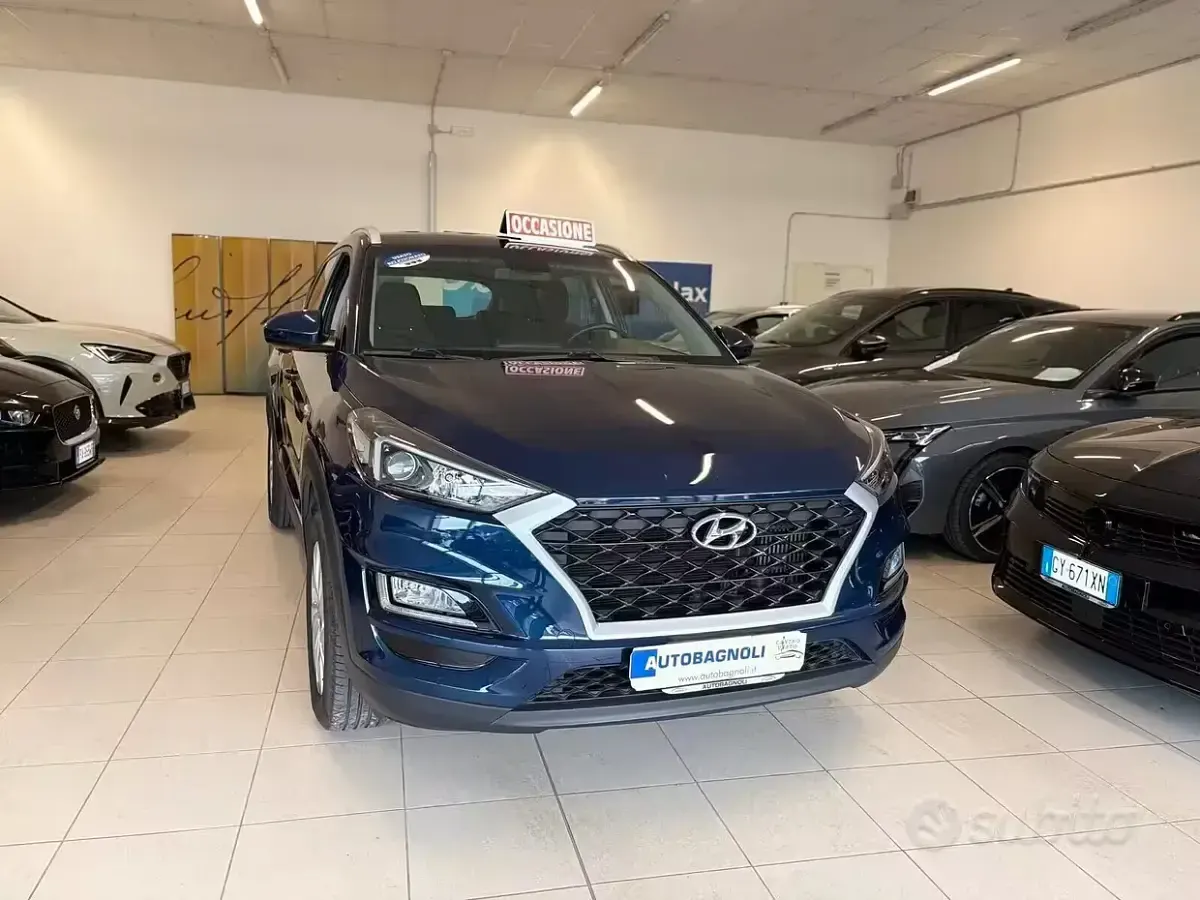 Usata Hyundai Tucson 116 CV (85 kW) 2018 Blu SUV
