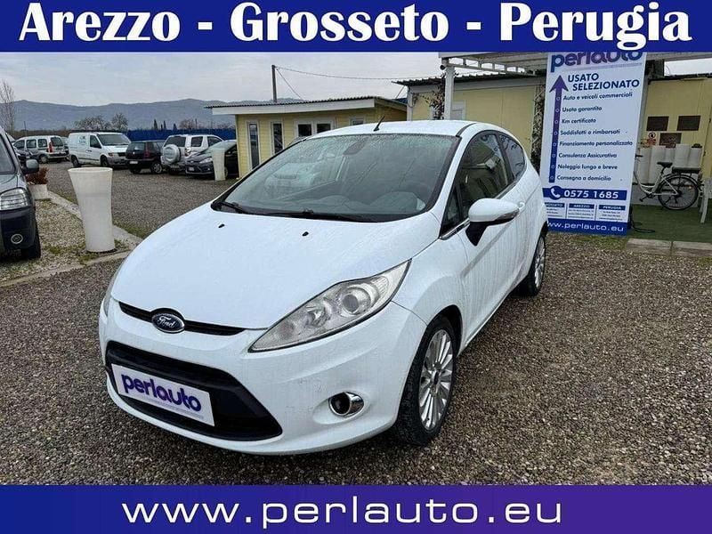 Bianco Usata 2008 Ford Fiesta Titanium Due volumi | 3400 € (Molto cara) - Immagine 1/4